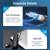 USB 2.0 šakotuvas Vention 3 prievadų su 100M Ethernet adapteriu, USB 2.0 pagrindinis įrenginys, 4 prievadai, juodas