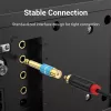 Garso adapteris Vention VDD-C03 — 6,5 mm (kištukas) į RCA (lizdas), paauksuoti kontaktai, mėlynas
