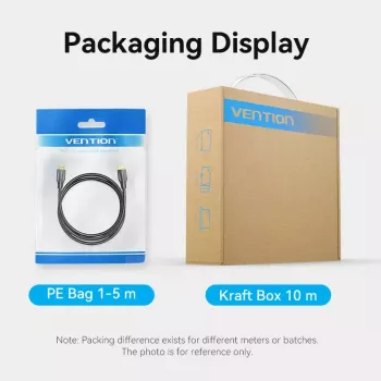 Vention 8K HDMI laidas 2M juodas 48 Gbit/s HDMI 2.1