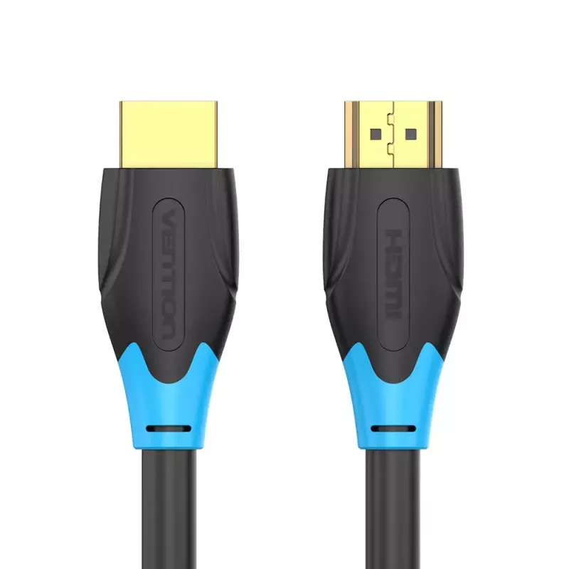 HDMI laidas Vention 2 m, HDMI 2.0, 18 Gbit/s, 4K@60Hz, HDR, ARC, Ethernet, juodas