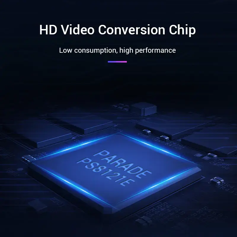 Vention DP į HDMI kabelis 1,5 m juodas DisplayPort HDMI 1,5m
