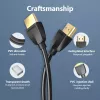 Vention nešiojamasis HDMI laidas 1 m juodas 2.0 18 Gbit/s