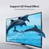 Vention nešiojamasis HDMI laidas 1 m juodas 2.0 18 Gbit/s