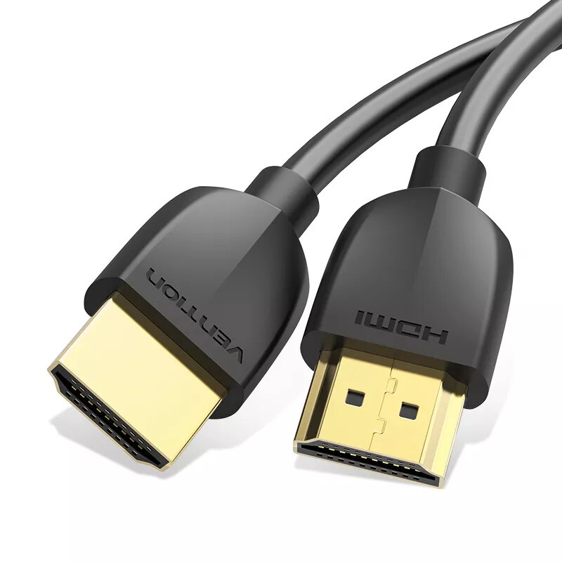 Vention nešiojamasis HDMI laidas 1 m juodas 2.0 18 Gbit/s