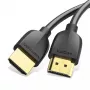 Vention nešiojamasis HDMI laidas 1 m juodas 2.0 18 Gbit/s