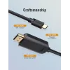 Vention Type-C į HDMI kabelis 2 m juodas USB Type-C HDMI