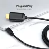Vention Type-C į HDMI kabelis 2 m juodas USB Type-C HDMI