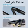 DisplayPort laidas, kištukas–kištukas, Vention, 1,5 m, 4K HD, juodas, 6 mm skersmuo