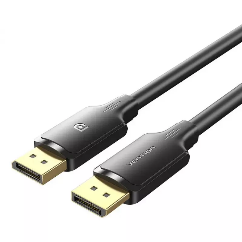 DisplayPort laidas Vention HAKBI — DisplayPort į DisplayPort, 3 m, juodas