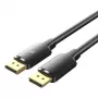 DisplayPort laidas Vention HAKBI — DisplayPort į DisplayPort, 3 m, juodas