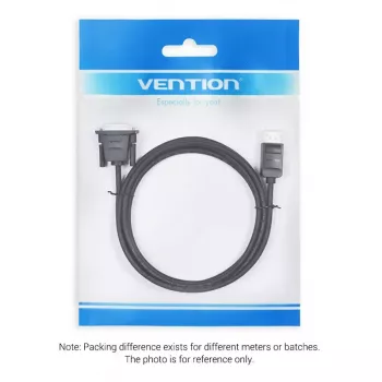 DisplayPort į DVI kabelis Vention HAFBH — DisplayPort į DVI, 1 m, juodas, 5,2 mm