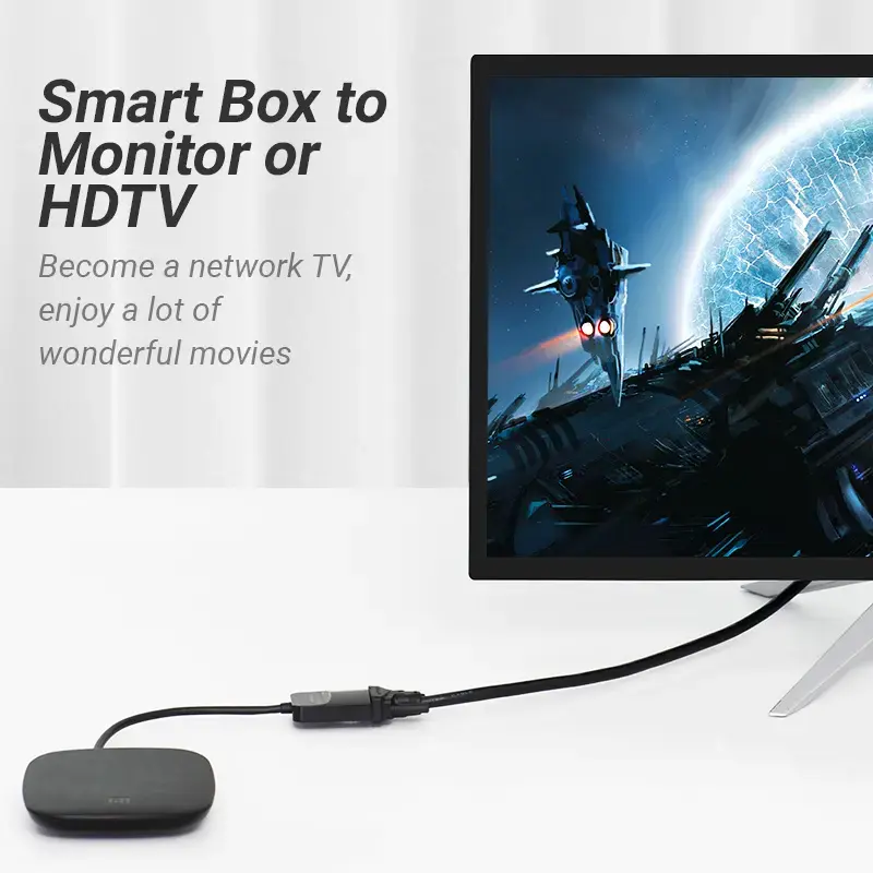 Vention HDMI į VGA keitiklis 0,15 m juodas HDMI Type A VGA