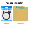 Vention HDMI į DVI kabelis 1,5 m, juodas, HDMI Type A – DVI-D