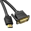 Vention HDMI į DVI kabelis 3M juodas HDMI Type A DVI-D 3m