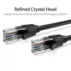 Vention Cat.6 UTP komutacinis kabelis 3 m juodas 1000 Mbit/s RJ-45