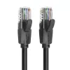 Vention Cat.6 UTP komutacinis kabelis 3 m juodas 1000 Mbit/s RJ-45