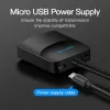 VGA į HDMI keitiklis Vention 0,15M juodas VGA HDMI Micro USB garsas