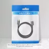 HDMI kabelis Vention HDMI-A kištukas į HDMI-A lizdą 2 m, HDMI 2.0 18 Gbit/s, 4K, auksuoti kontaktai, juodas