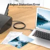 USB 2.0 A laidas (kištukas) į B (kištukas) 3 m — Vention — juodas PVC, 480 Mbps, 2 A
