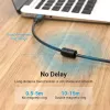 USB 2.0 A laidas (kištukas) į B (kištukas) 3 m — Vention — juodas PVC, 480 Mbps, 2 A