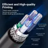 USB 2.0 A laidas (kištukas) į B (kištukas) 3 m — Vention — juodas PVC, 480 Mbps, 2 A