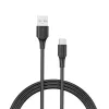 Vention USB 2.0 A kištukas į C patiną 3A laidas 0,25 m juodas