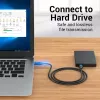 USB A į A kabelis Vention CONBD 0,5 m, USB 3.2 Gen 1 (5 Gbit/s), juodas
