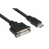 CLUB3D HDMI į DVI vieno kanalo pasyvus adapteris 0,40 m HDMI DVI
