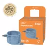 CLUB3D USB-C® magnetinis-spiralinis 240W PD3.1 mėlynas kabelis 2m / 6.56ft Greitas įkrovimas