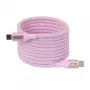 CLUB3D USB-C magnetinės ritės 240 W rožinis laidas 2 m USB 2.0
