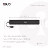 CLUB3D 10-1 nešiojamas dokas USB Type-C® 10 Gbps į HDMI™ 8K30Hz PD3.1 iki 140W
