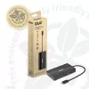 “CLUB3D” USB Gen2 Type-C į dvigubą DisplayPort 4k60Hz 7-in-1 HUB