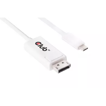 CLUB3D USB 3.1 Type C laidas prie DisplayPort 1.2 UHD adapterio