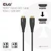 CLUB3D CAC-1394 Ultra High Speed AOC kabelis 4K120Hz/8K60Hz Unidirectional M/M 100m
