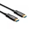 CLUB3D HDMI™ Hybrid AOC kabelis 8K60Hz/4K120Hz 30m / 98.42 ft, 30 m, HDMI Type A (Standard), HDMI Type A (Standard), 48 Gbit/s, Juoda
