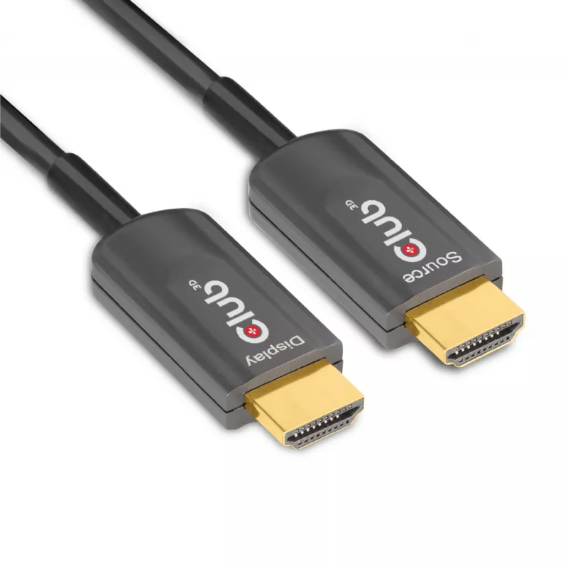CLUB3D Itin Spartus HDMI™ sertifikuotas AOC laidas 4K120Hz/8K60Hz Vienkryptis M/M 20m
