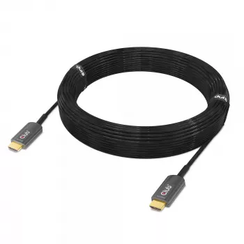 CLUB3D Ultra High Speed HDMI™ sertifikuotas AOC laidas 4K120Hz/8K60Hz vienkryptis M/M 15m/49.21ft