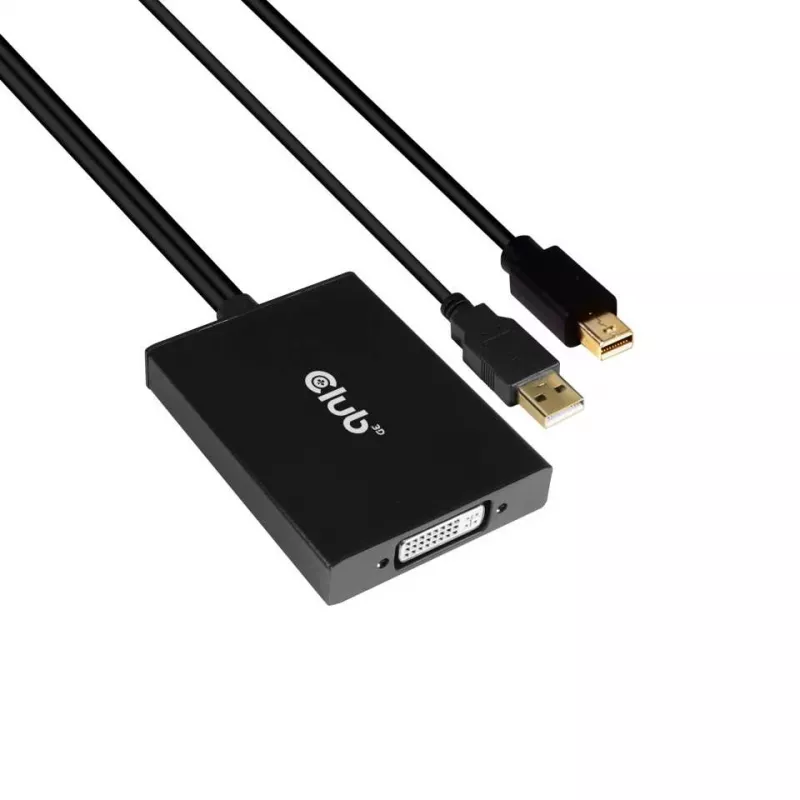 Aktyvus adapteris MiniDisplayPort 1.2a į Dual Link DVI-D CLUB3D CAC-1130