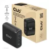 CLUB3D kelioninis įkroviklis 100 W GaN technologija, keturi prievadai USB Type-A (2 vnt.) ir -C (2 vnt.), Power Delivery (PD) 3.0 palaikymas
