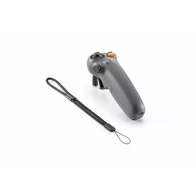 Nuotolinio valdymo pultas DJI RC Motion 3 pilkas su įmontuota 2600 mAh baterija, 10 val. veikimo trukme, suderinamas su Avata 2 / Mini 4 Pro / Air 3 / Goggles 3