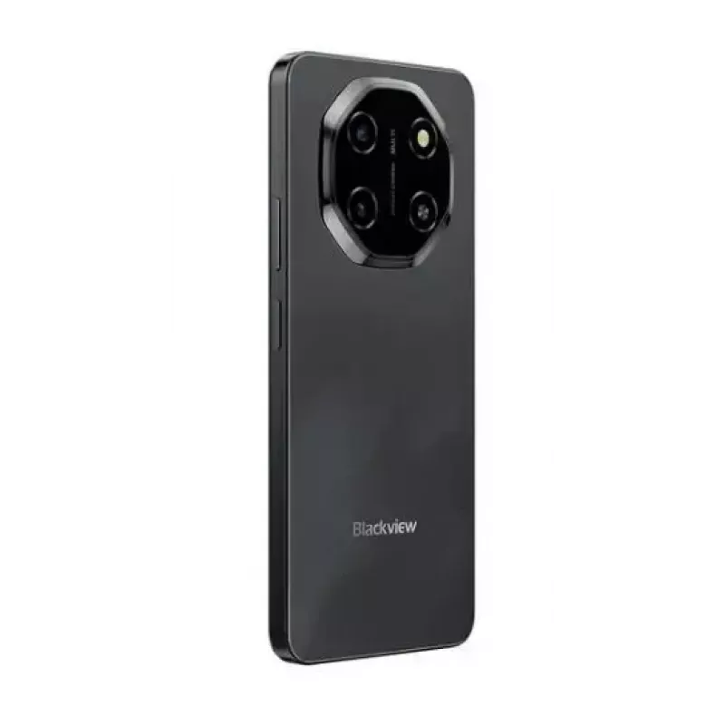 Išmanusis telefonas JuodaVIEW SHARK 6 — 4 GB RAM, 128 GB atminties, juodas