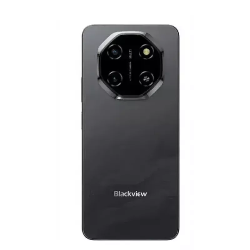 Išmanusis telefonas JuodaVIEW SHARK 6 — 4 GB RAM, 128 GB atminties, juodas