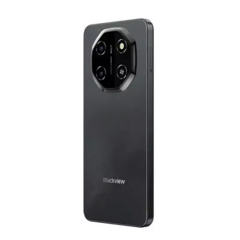 Išmanusis telefonas JuodaVIEW SHARK 6 — 4 GB RAM, 128 GB atminties, juodas