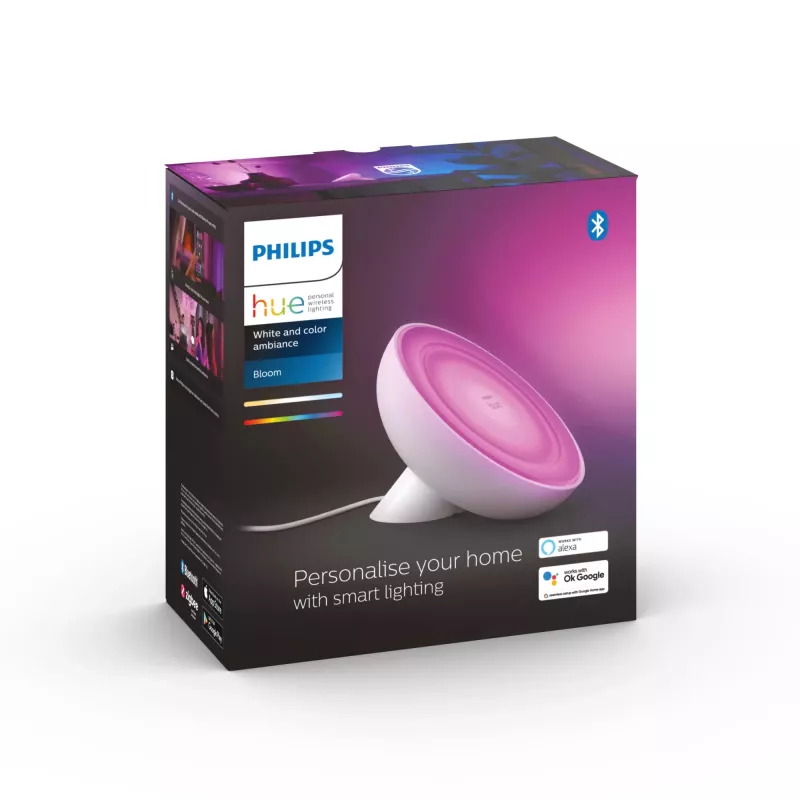 Philips Hue White and colour ambience Bloom stalinė lempa