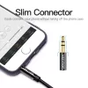 Vention 3,5 mm kištuko į 2×3,5 mm lizdą stereo skirstiklio laidas, 0,3 m, juodas, ABS