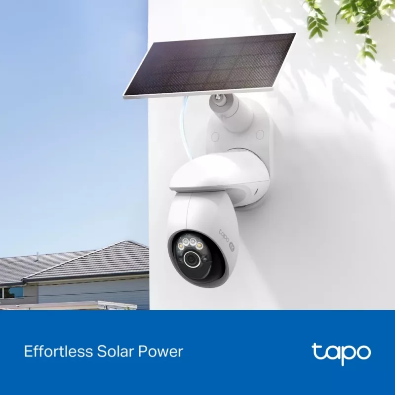 IP apsaugos kamera TP‑Link Tapo C660 KIT — 8 MP 3840×2160, 4 mm objektyvas, 20 fps, Wi‑Fi ir eternetas, lauko IP65, IR naktinis matymas 12 m