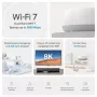 TP-Link DECO BE22(1-PACK) tinklinė Wi-Fi sistema Dviejų dažnių (2,4 GHz / 5 GHz) Wi-Fi 7 (802.11be) Balta 2 Vidinės