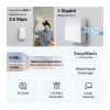 Belaidžio ryšio plėtiklis TP-Link RE220BE — dviejų juostų 2,4/5 GHz, 802.11ac, 2 išorinės antenos, 100–240 V įvestis
