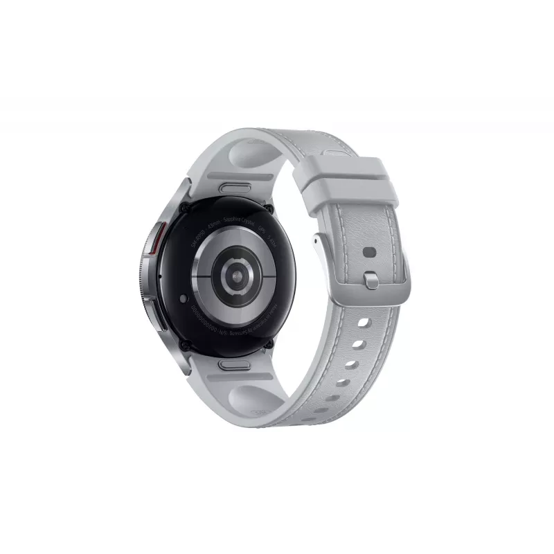 Samsung Galaxy Watch6 Classic 43 mm Skaitmeninis jutiklinis ekranas Sidabrinis