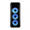 PC korpusas CHIEFTEC Scorpion 3 GL-03B-OP — Tower ATX/Micro-ATX/Mini-ITX, grūdintas stiklas, 3×120 mm priekiniai ventiliatoriai